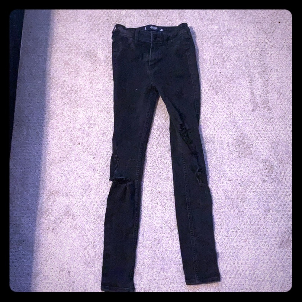 Black Hollister Jeans